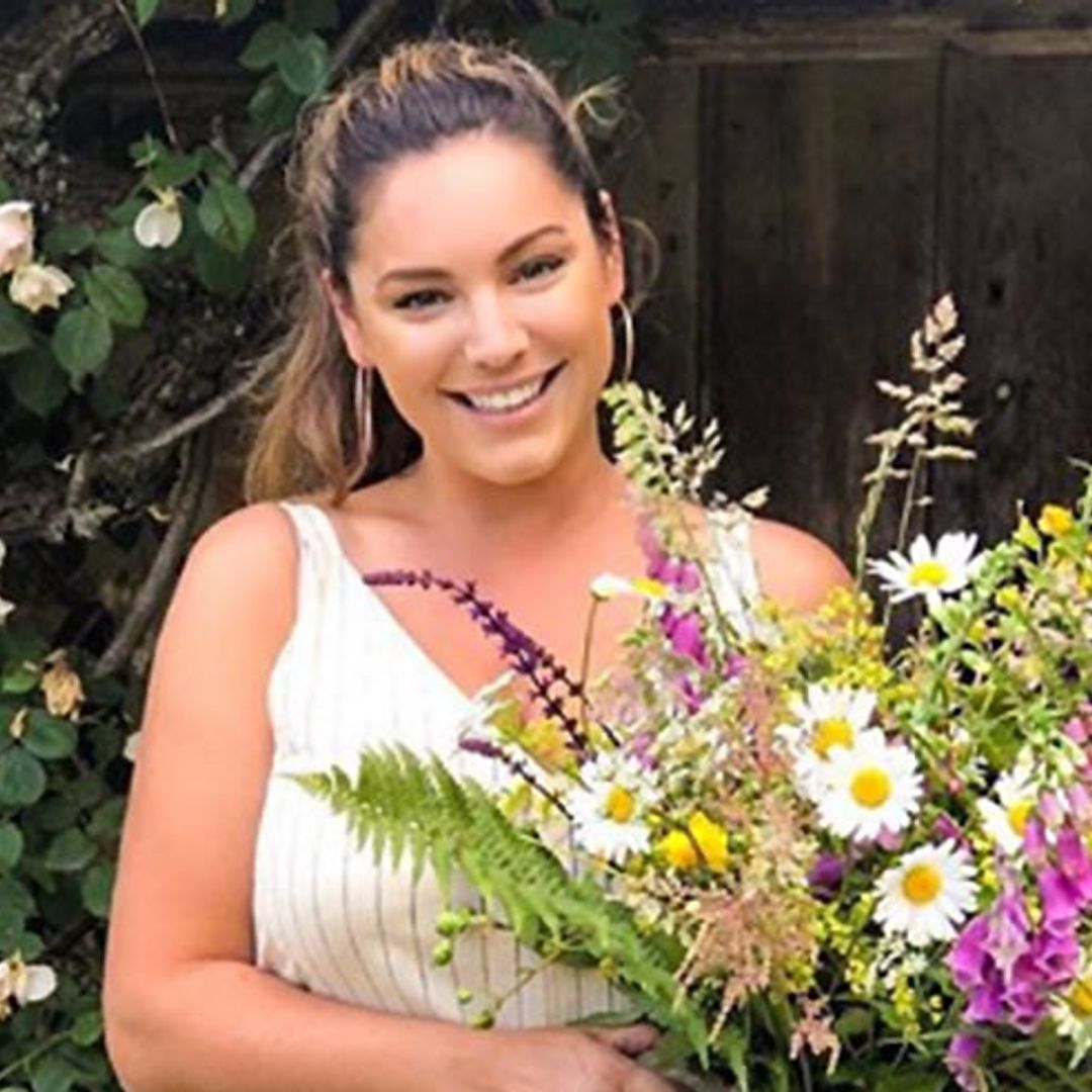 Kelly Brook's garden has to be seen to be believed