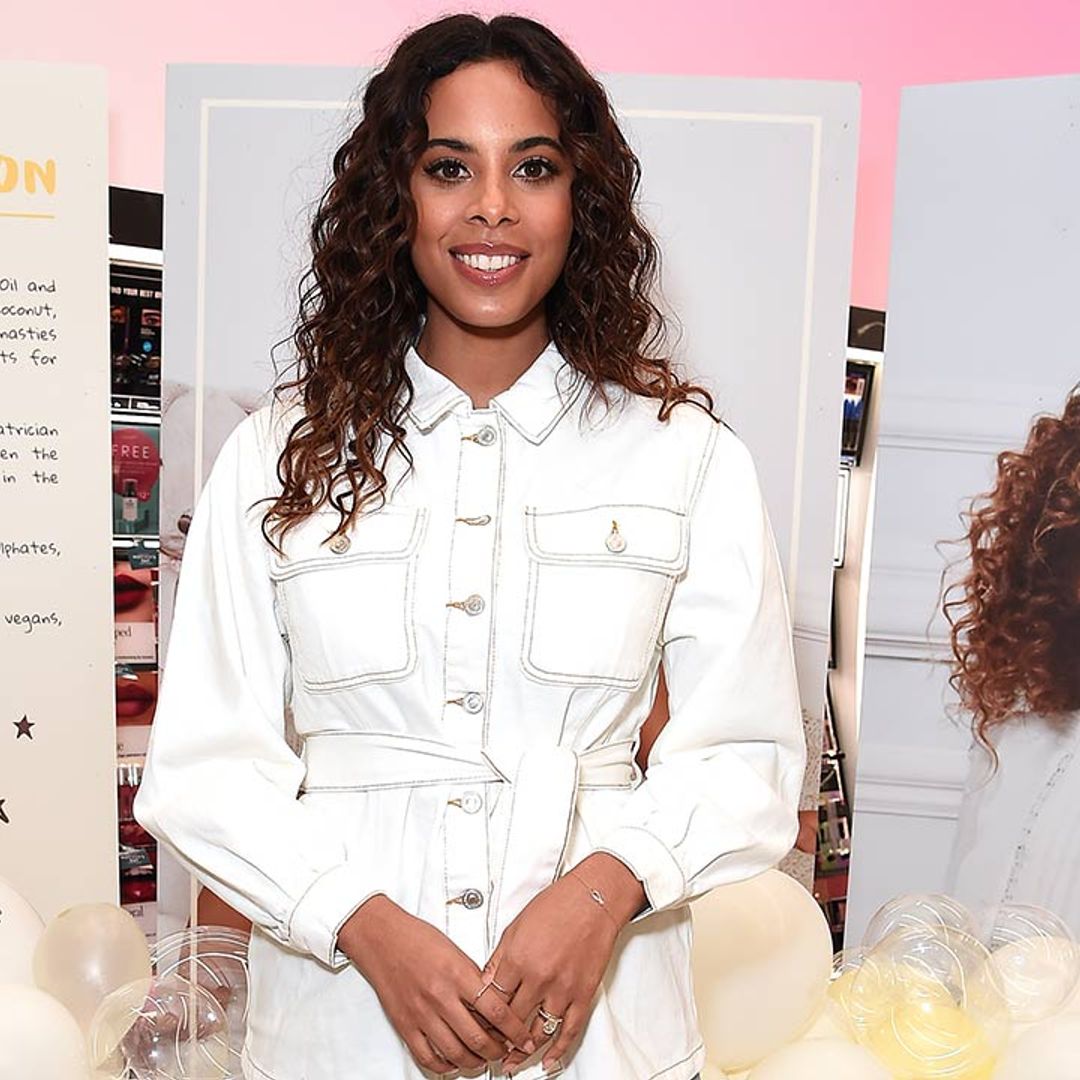 Rochelle Humes looks gorgeous in this £27.99 denim jacket from New Look