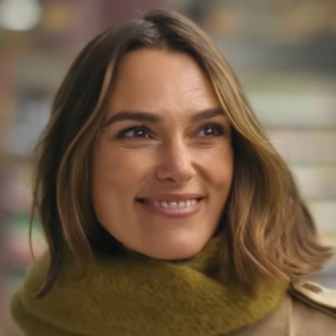 Keira Knightley wears £23 olive green scarf in the new Waitrose Christmas ad - and it's on sale