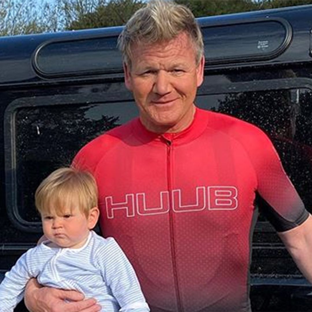 Gordon Ramsay shares adorable new photo of son Oscar – and fans can't believe how alike they look!