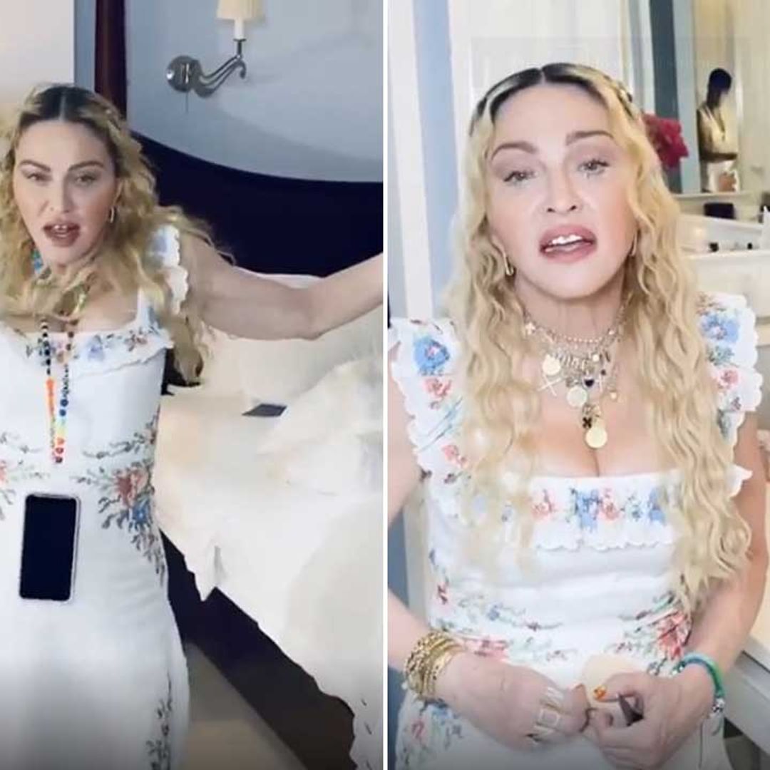 Madonna films inside jaw-dropping bedroom and en-suite at £6million Lisbon home