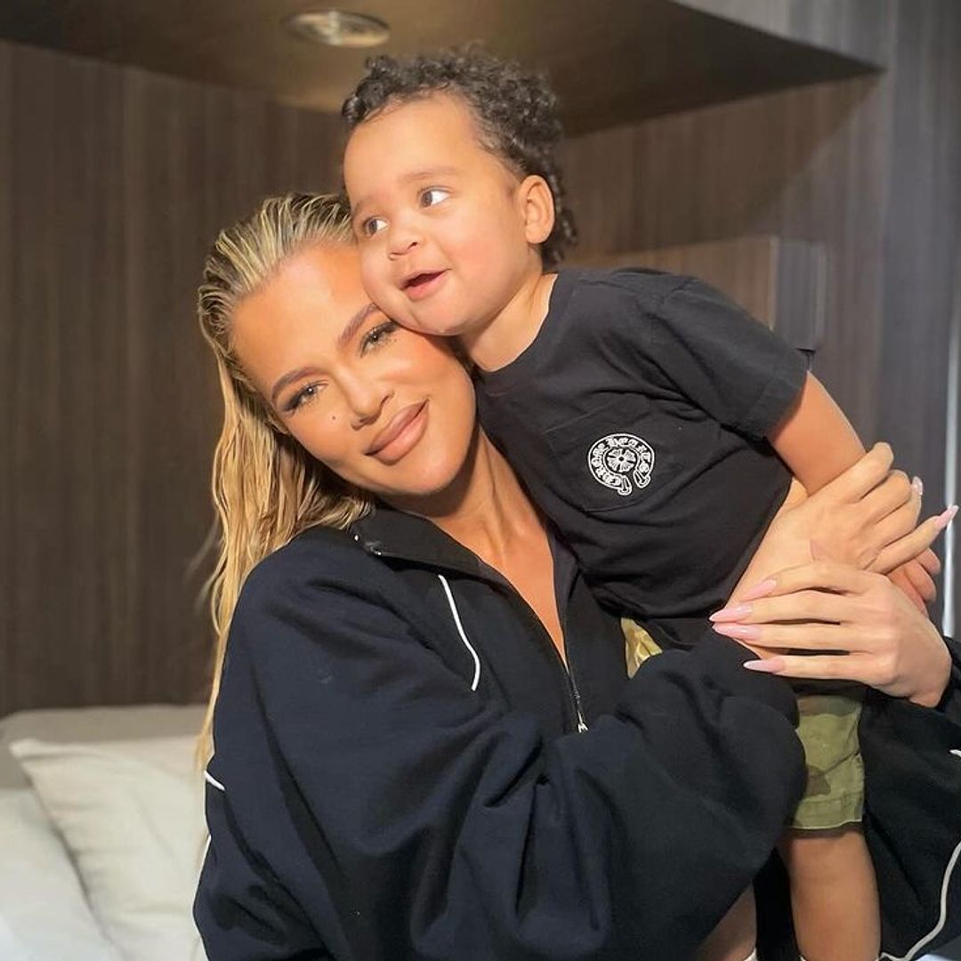 Khloe Kardashian in disbelief over latest photos of son Tatum – and he looks just like Rob Kardashian