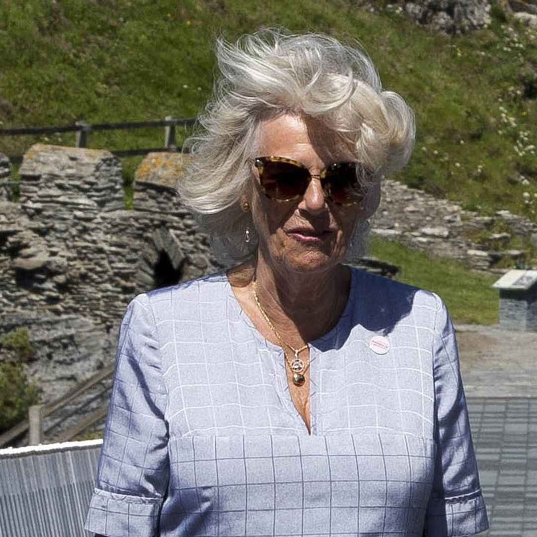 Duchess Camilla's ultra-chic summer dress goes perfectly with her cool girl sunglasses