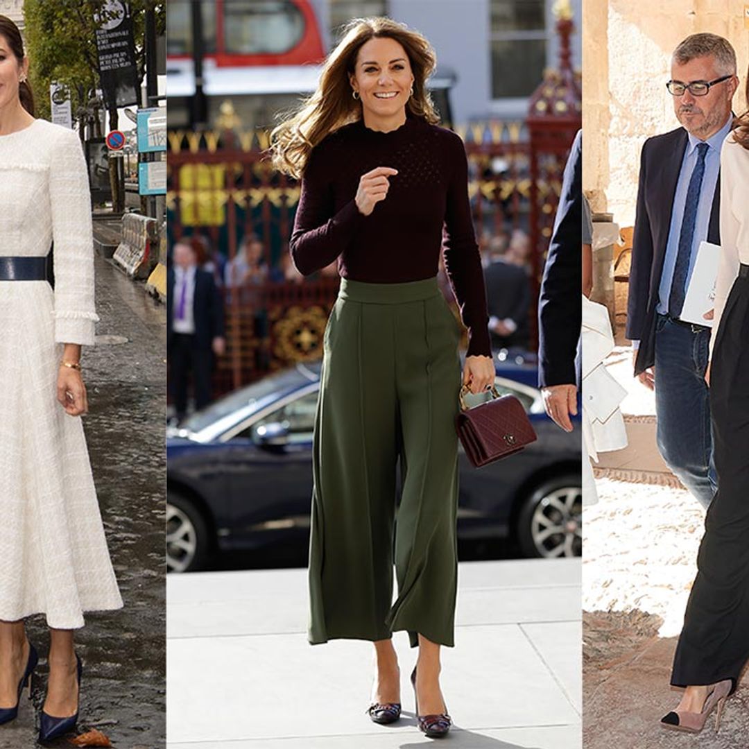 Royal style watch: Duchess Kate, Queen Letizia and Princess Eugenie's best outfits of the week