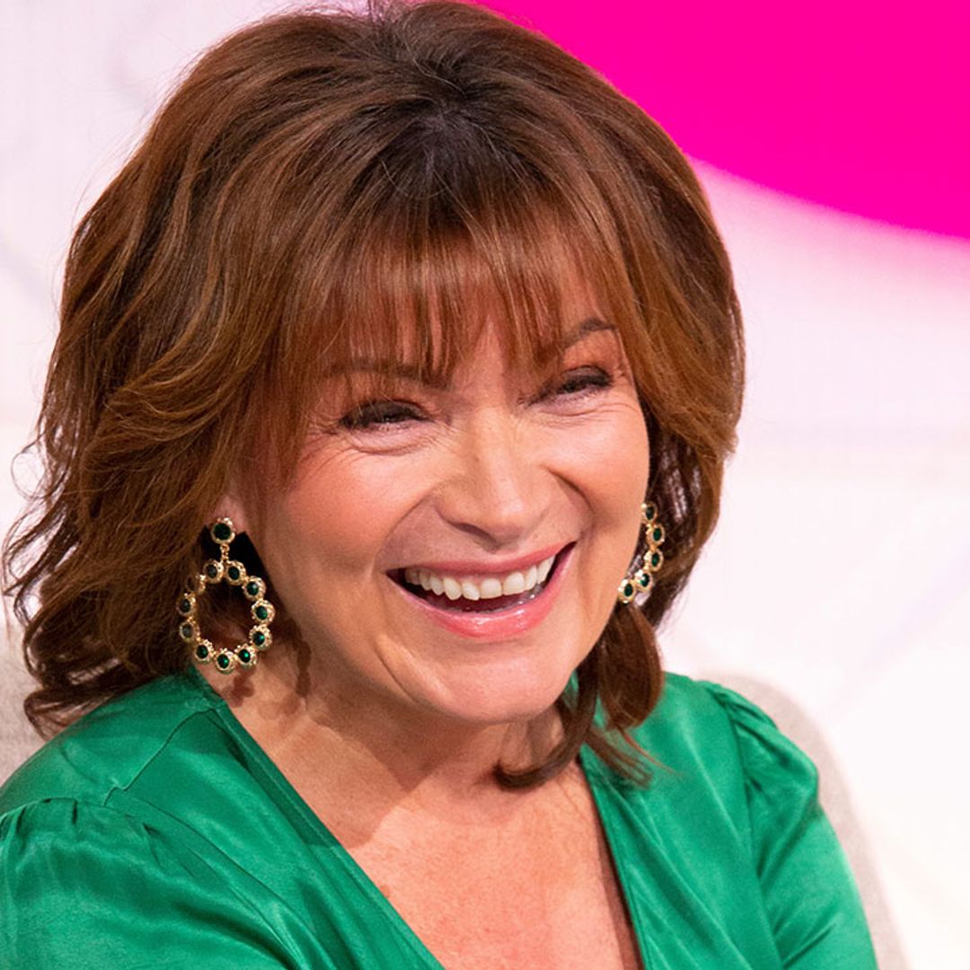 Lorraine Kelly send viewers wild for her chic pleated jumpsuit from Zara