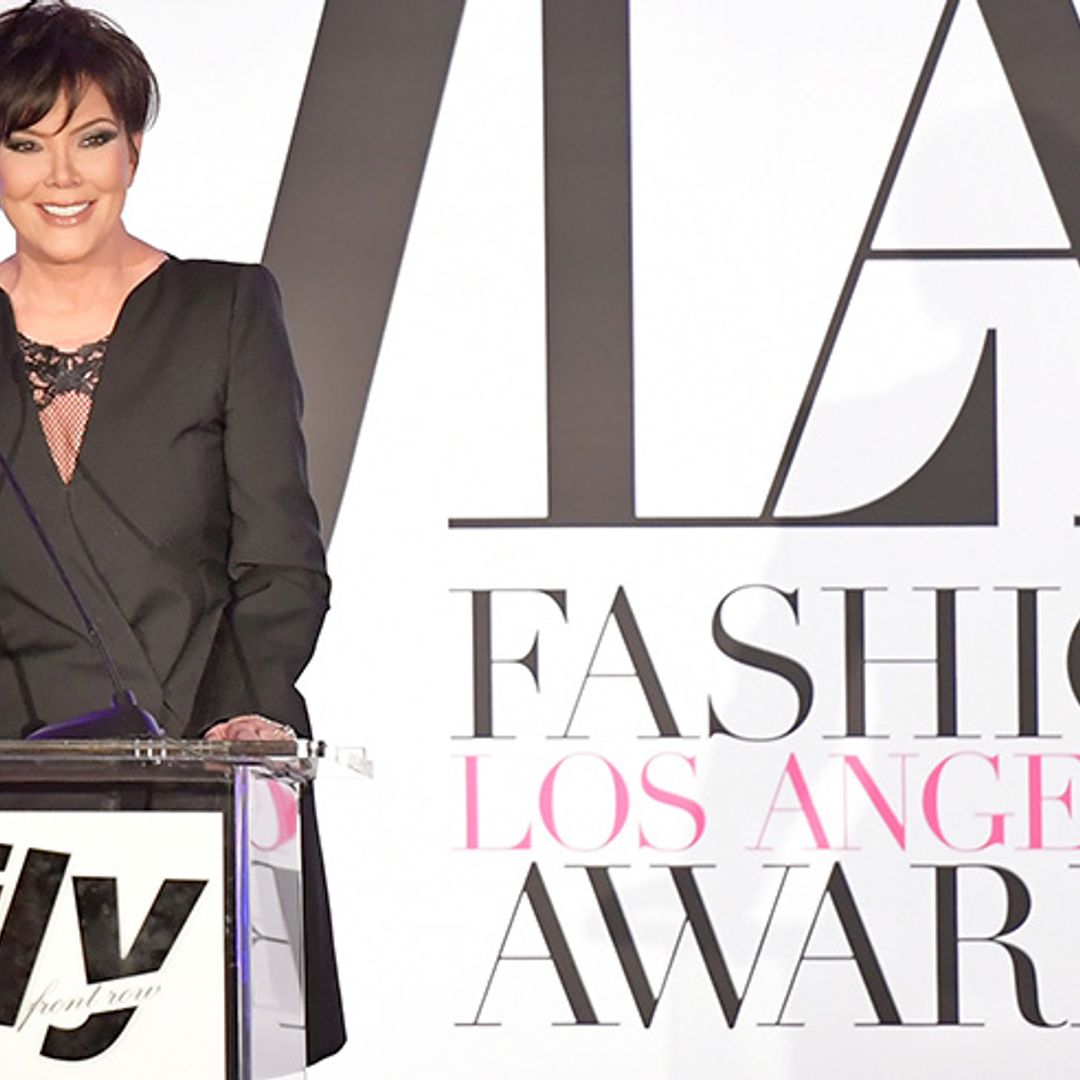 Kris Jenner proves there’s absolutely no age limit on fishnet tights