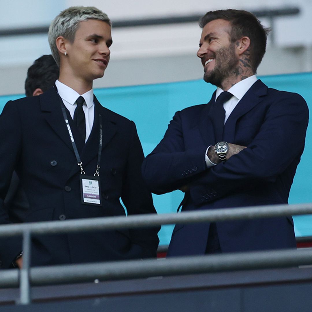 Romeo Beckham takes right after dad David in stunning photos
