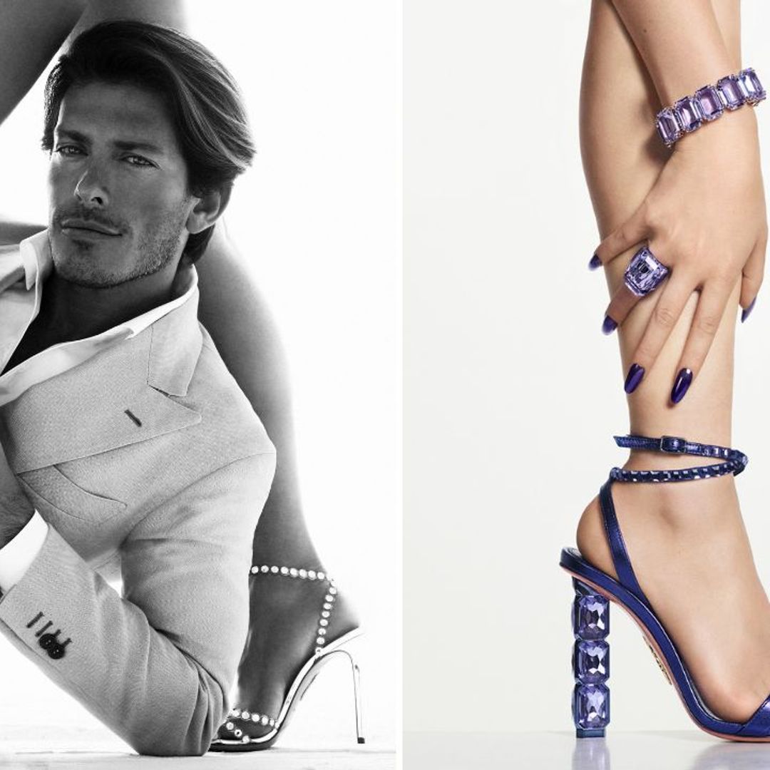Aquazzura's Edgardo Osorio is crystal obsessed, now he explains how he and Swarovski are creating the ultimate party shoes