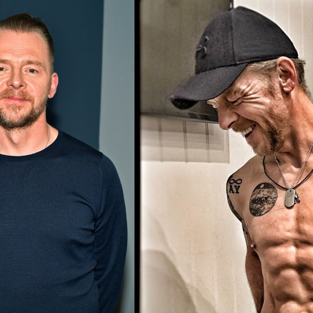 Simon Pegg reveals extreme weight loss body transformation