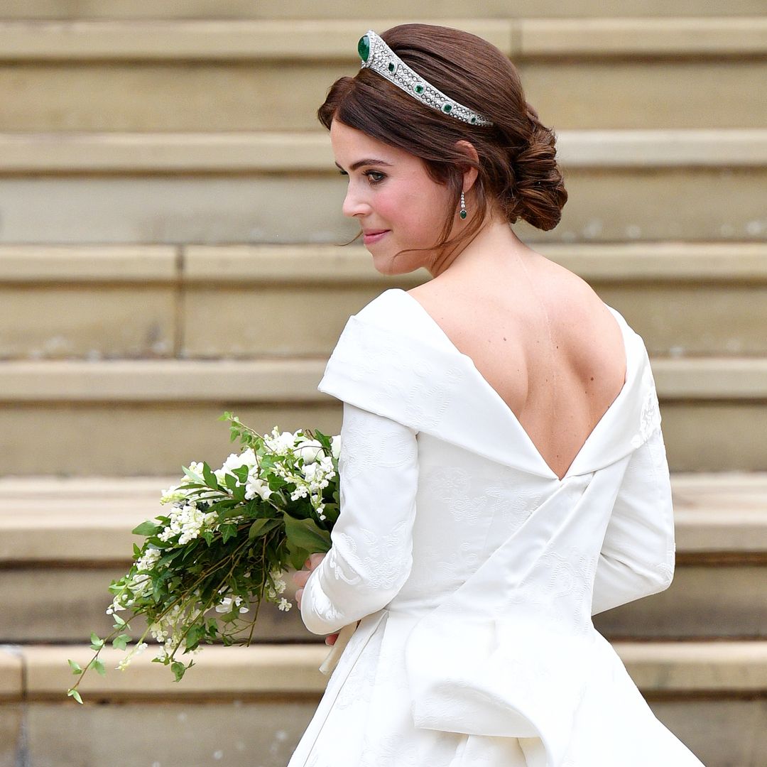 Princess Eugenie's second wedding dress designer seriously confuses fans with unseen photo