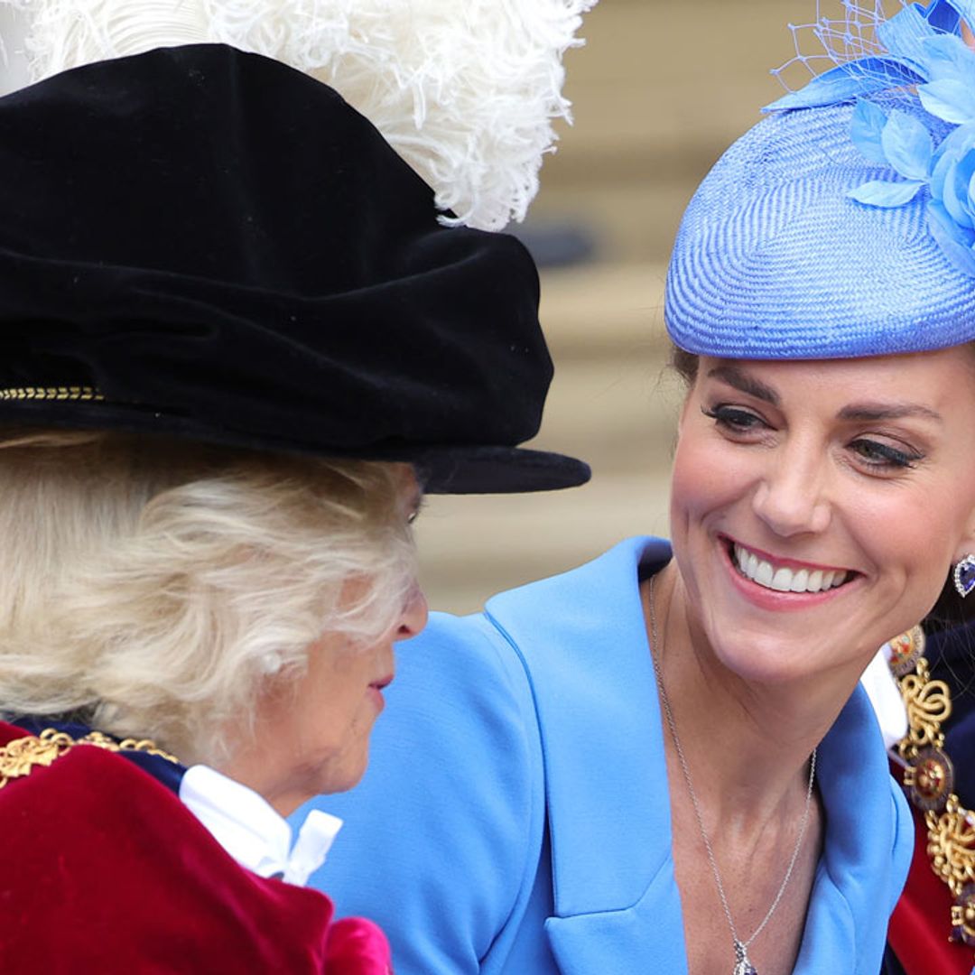 Queen Consort Camilla's Chanel bag is epic - we bet Princess Kate will have her eye on it