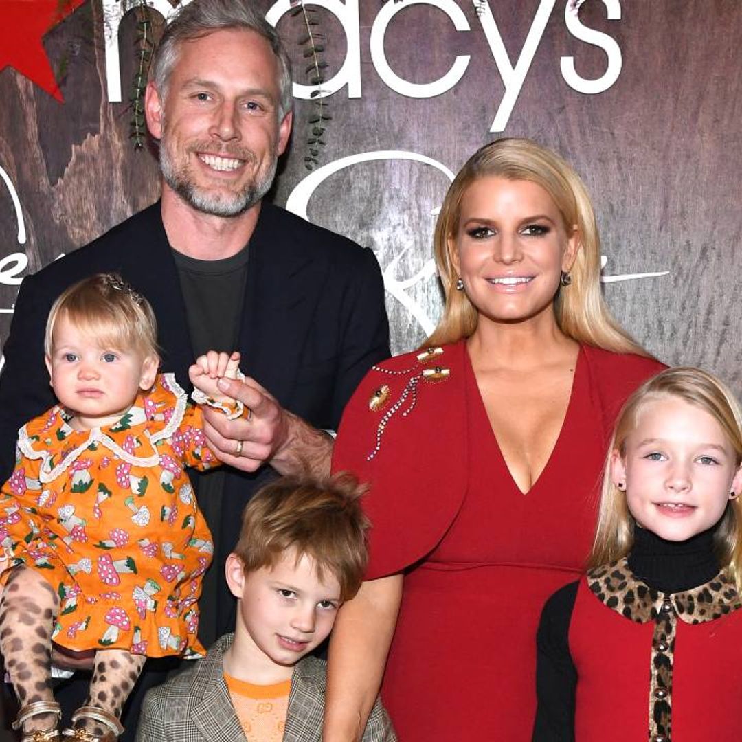 Jessica Simpson's husband sparks reaction with awkwardly heartfelt message  for his family