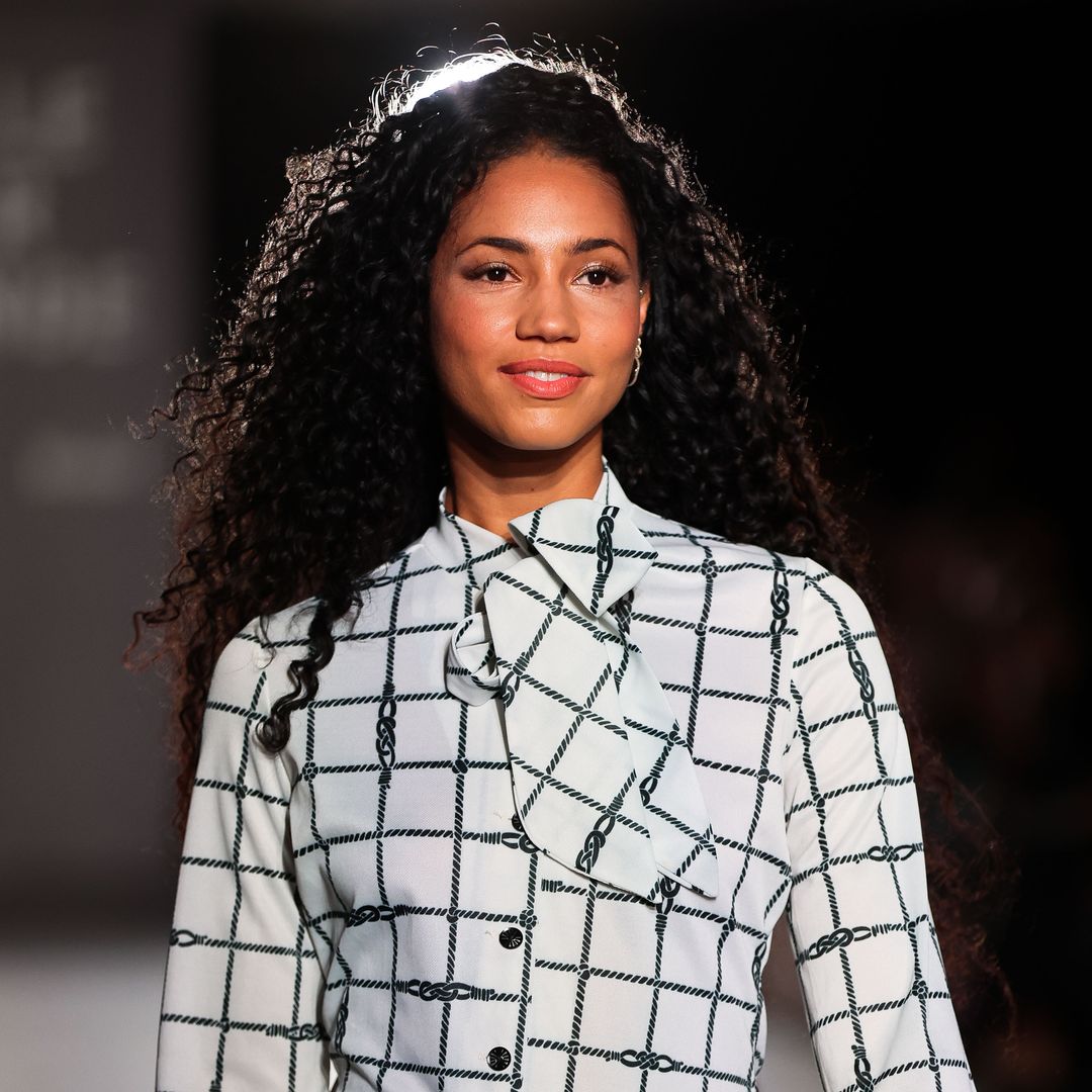 Vick Hope just walked the Oxfam show at London Fashion Week