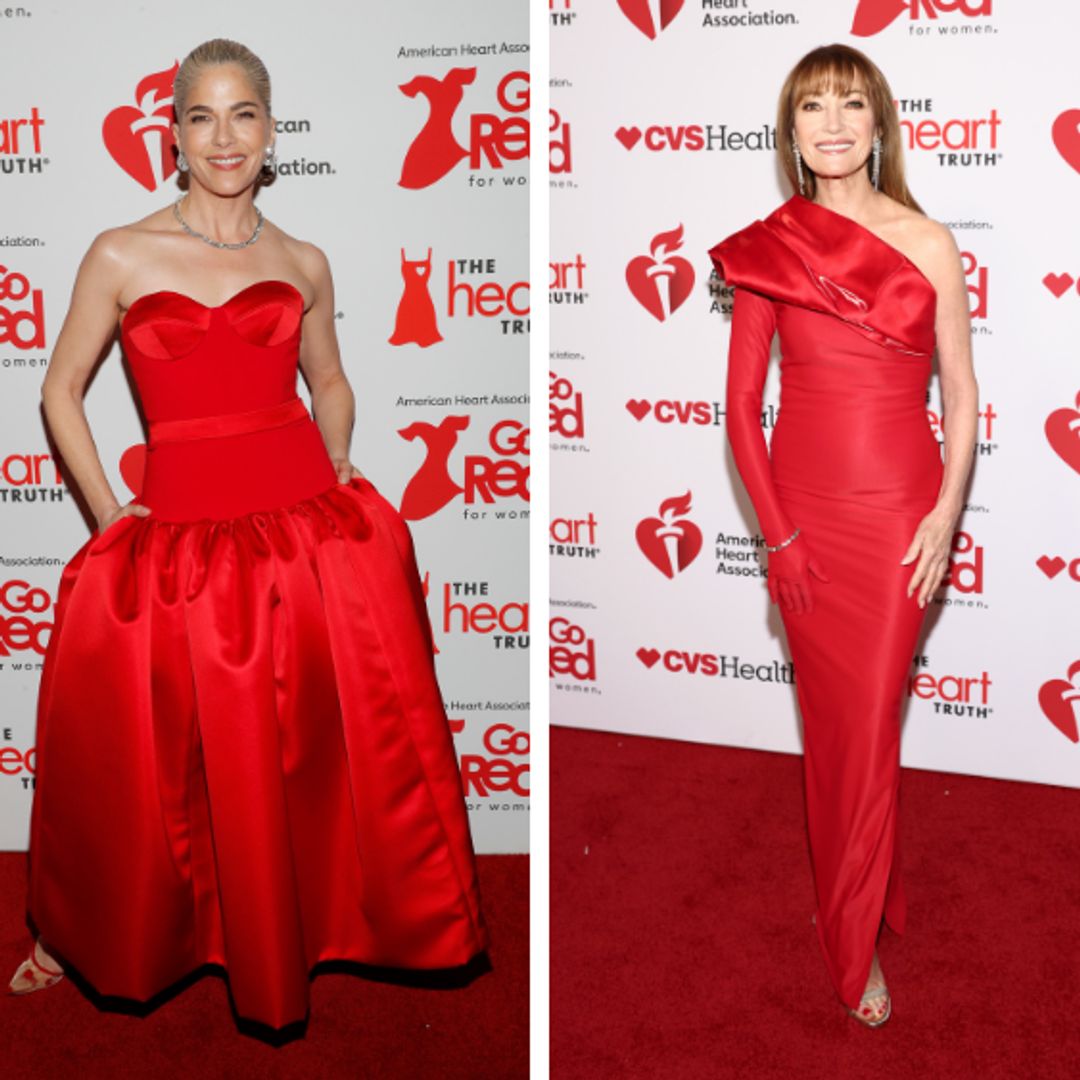Jane Seymour, Selma Blair lead the best-dressed on Heart Association red carpet