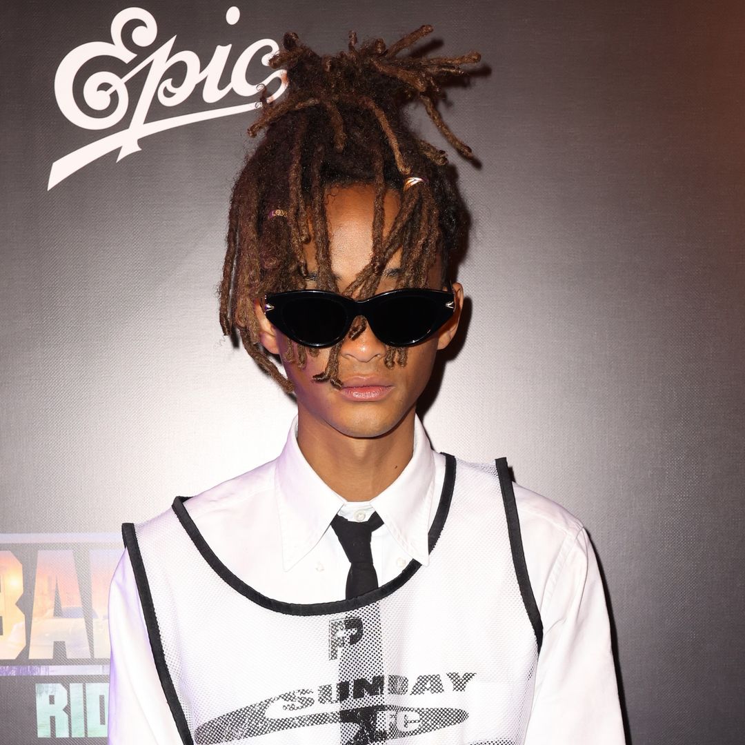 Jaden Smith wears bold handcrafted outfit after announcing major news