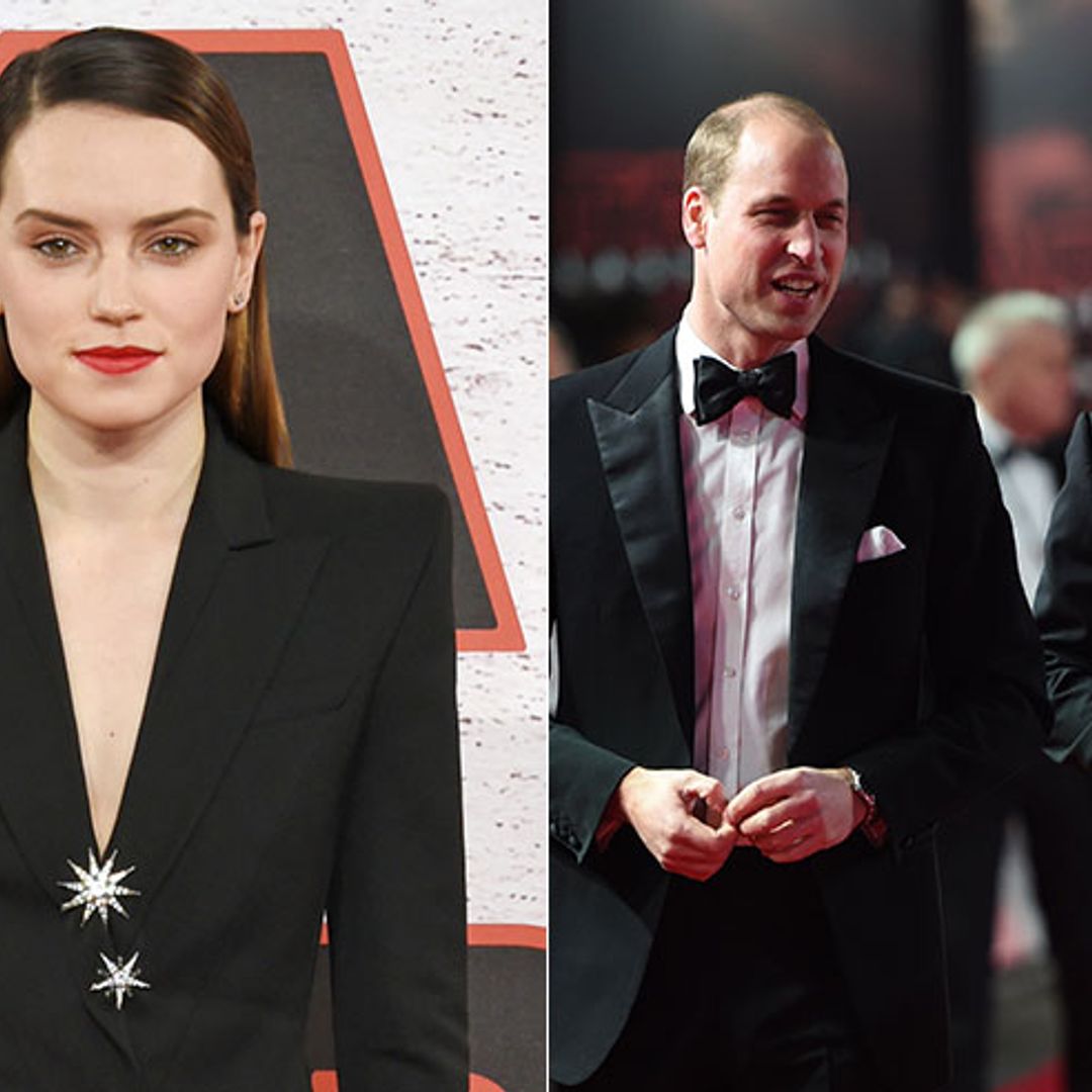 Star Wars actress Daisy Ridley reveals meeting Prince William and Prince Harry was 'awkward'