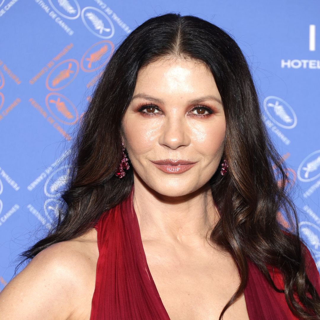 Catherine Zeta-Jones showcases incredibly toned figure in tiny mini dress that sparks reaction from stepson