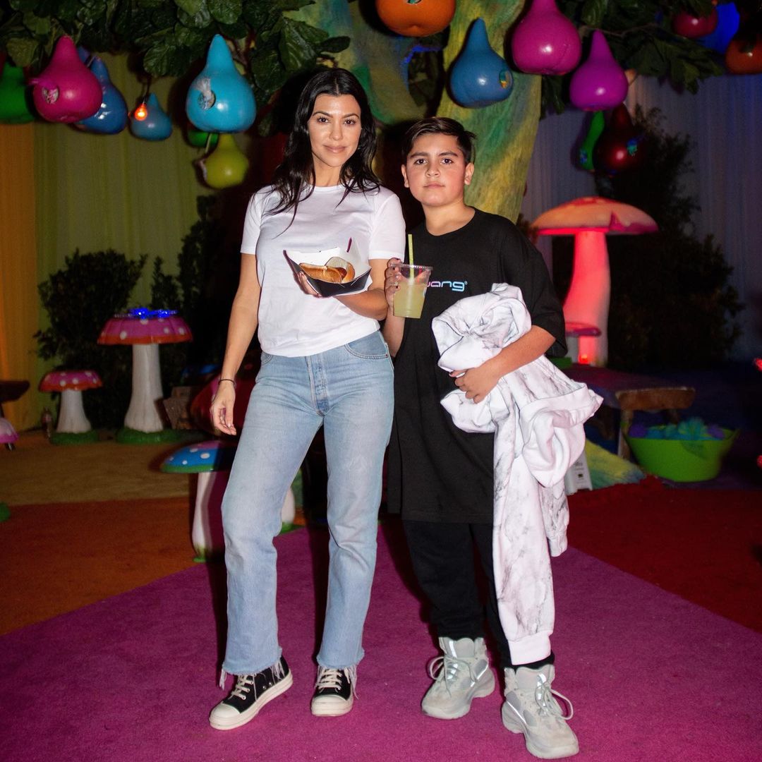 Kourtney Kardashian's parenting style with baby Rocky in contrast to oldest son Mason