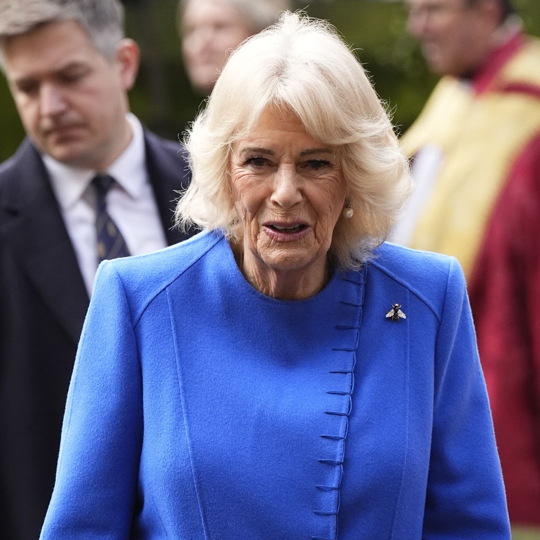 Emotional Queen Camilla joins cast of Rivals as they pay tribute to Dame Jilly Cooper at Thanksgiving service