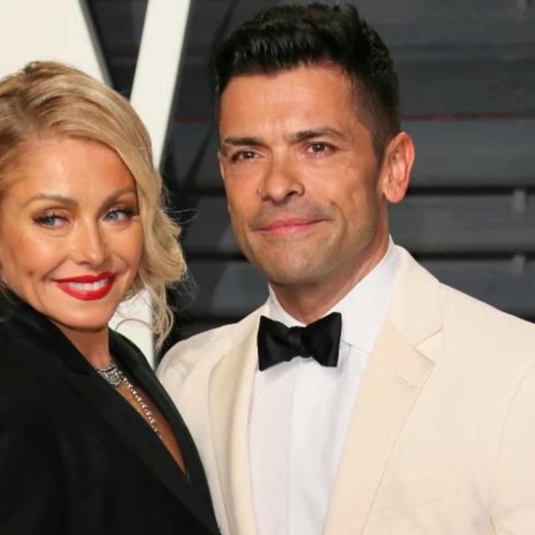 Kelly Ripa's husband and sons look so alike in never-before-seen celebratory family photos