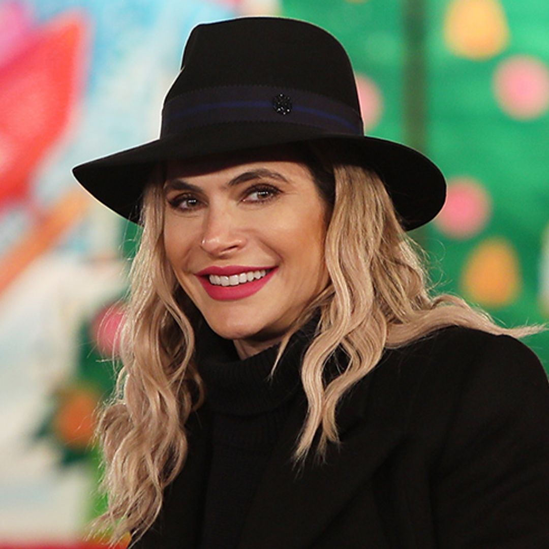 Ayda Field takes daughter Teddy and son Charlie ice-skating – see the snaps!
