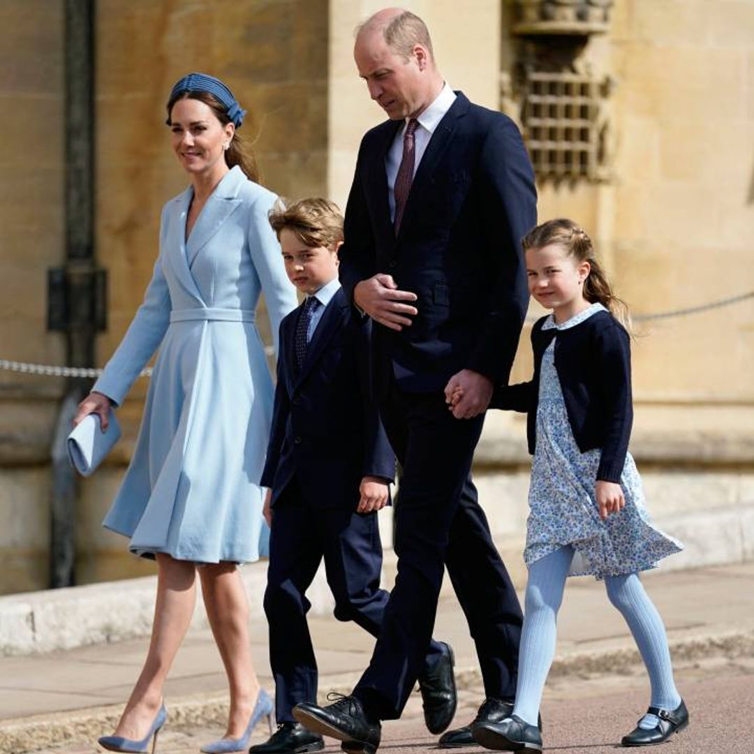 Princess Charlotte, Prince George and Mia Tindall steal the show at Easter Sunday service - best photos
