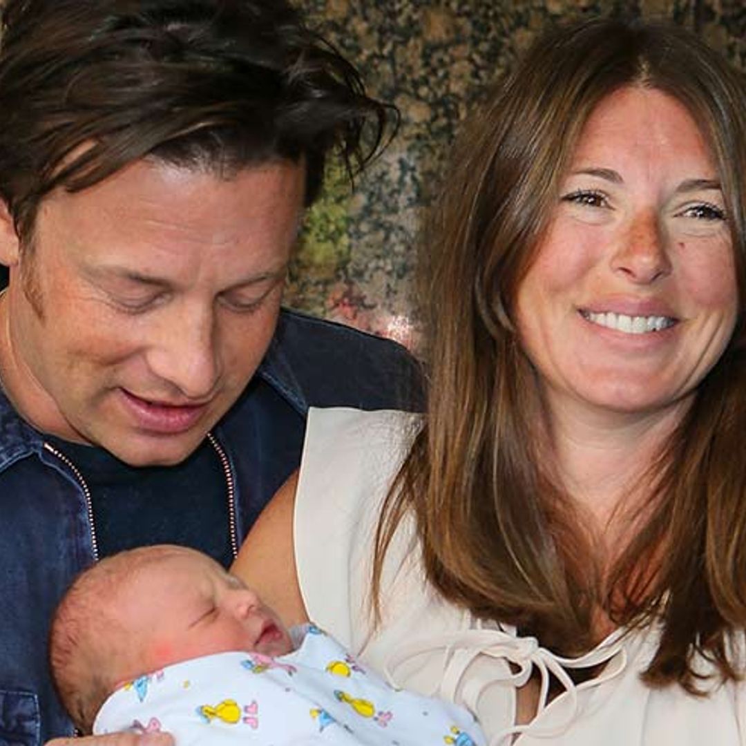 Jools Oliver reveals she 'almost' fits into her perfect trousers as she shows off post-baby body