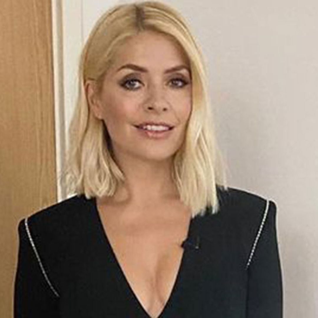 Holly Willoughby showcases her curves in figure-hugging dress for exciting collaboration