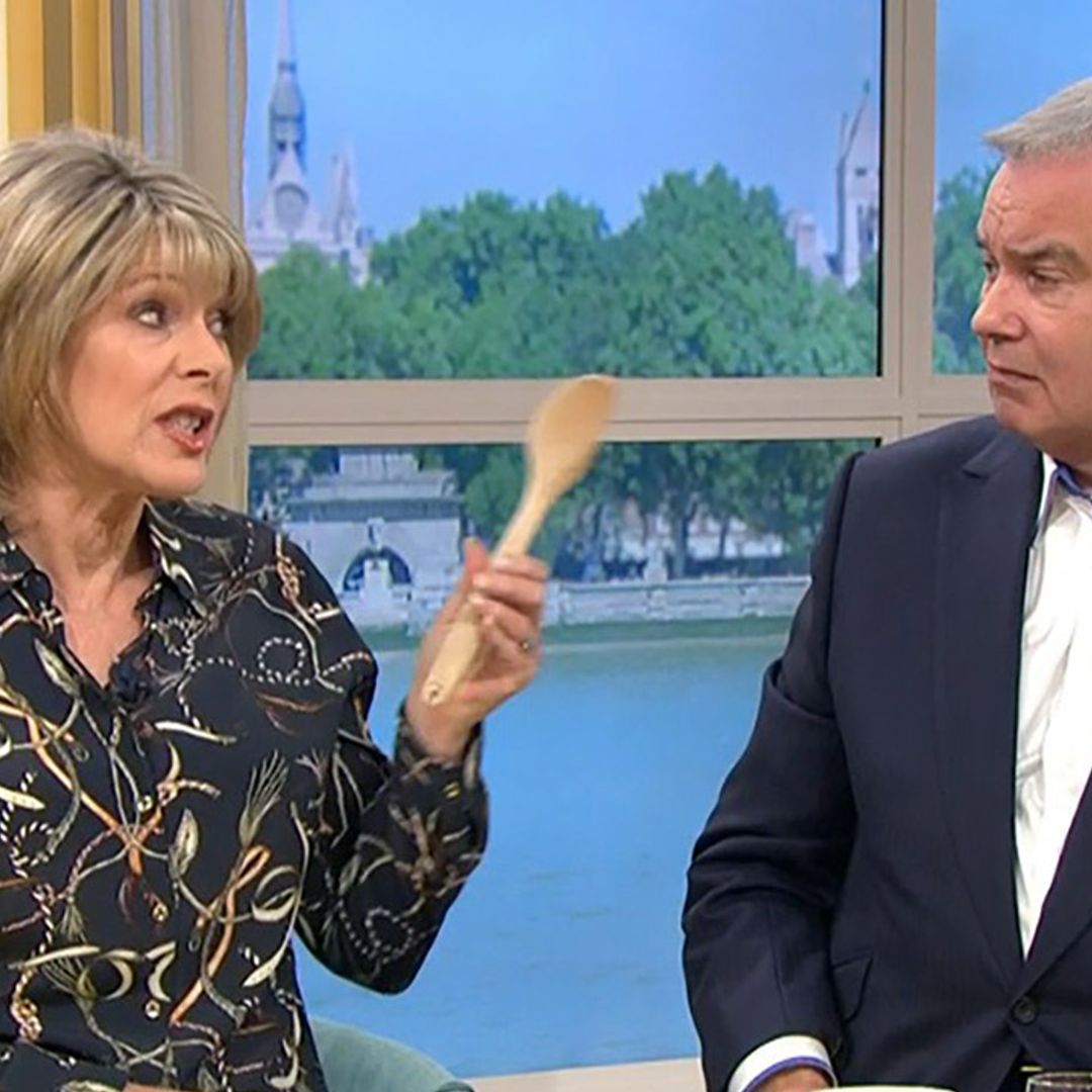 Eamonn Holmes makes sly dig at Ruth Langsford for not taking his surname – watch video