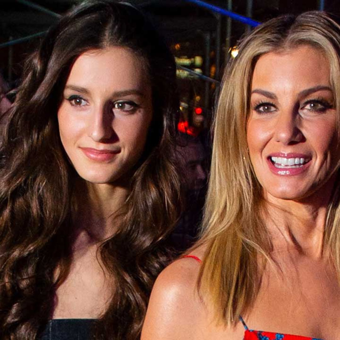Faith Hill's daughter Audrey sizzles in red hot crop top