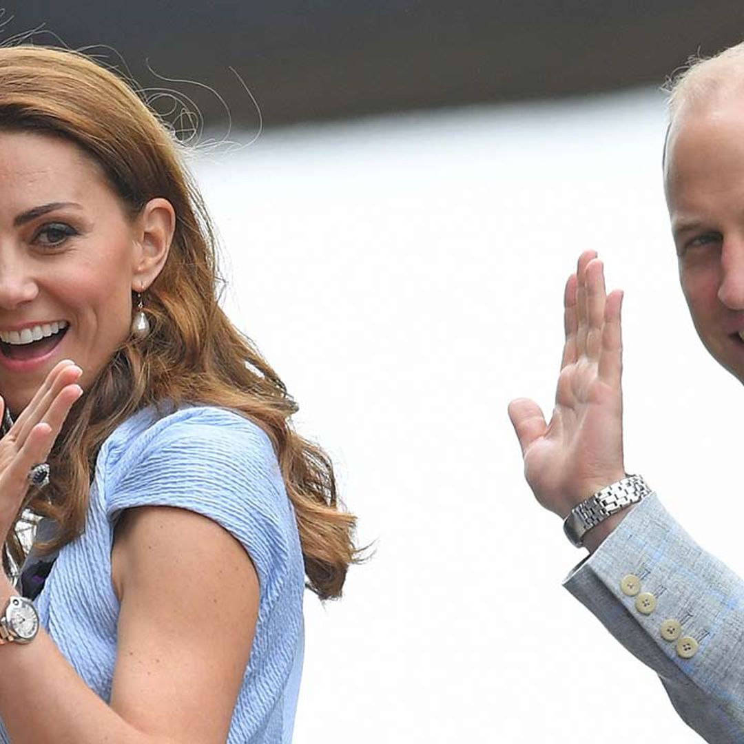 Prince William and Kate Middleton jet away on holiday for Prince George's birthday