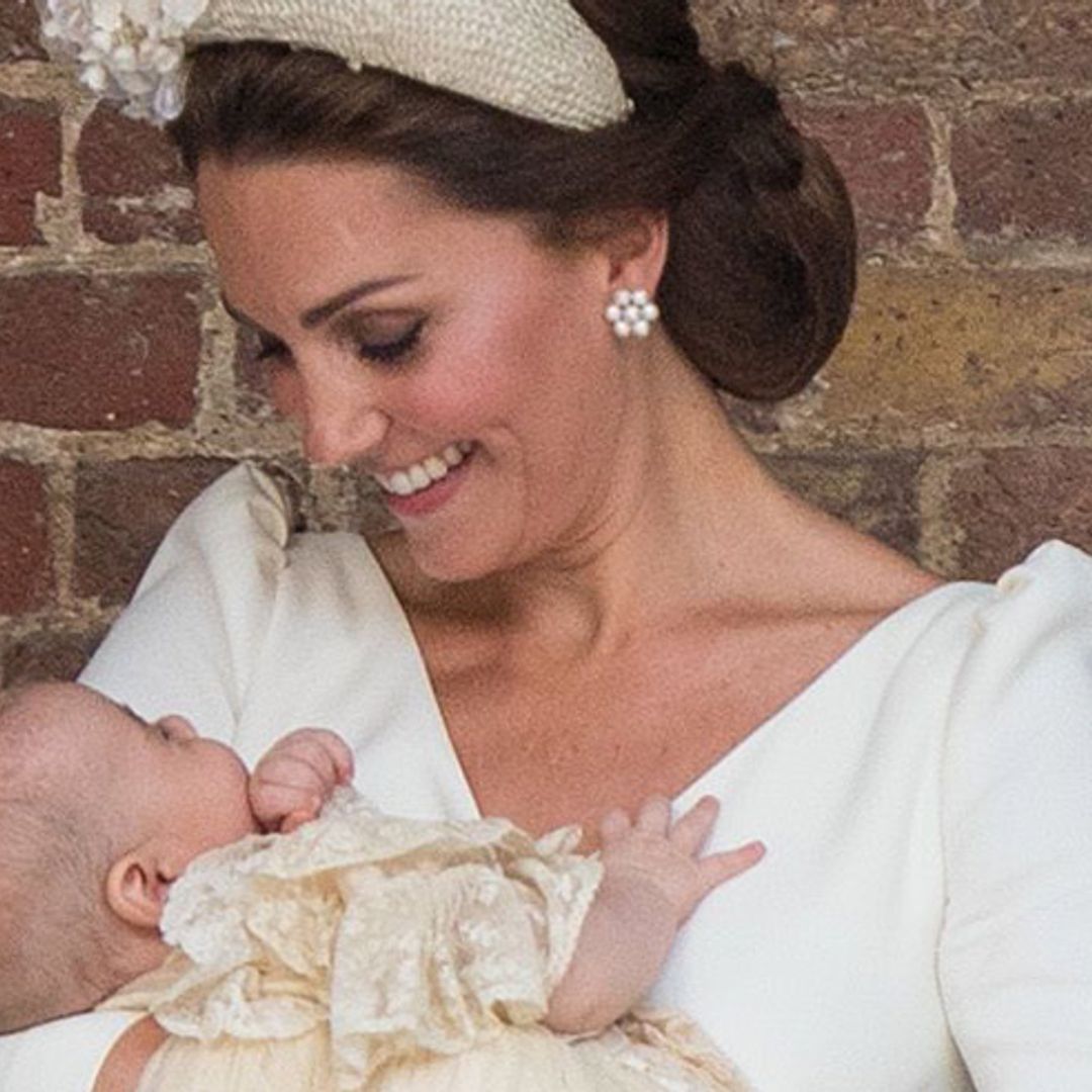 Prince Louis pictured with Prince William and Kate Middleton on special milestone