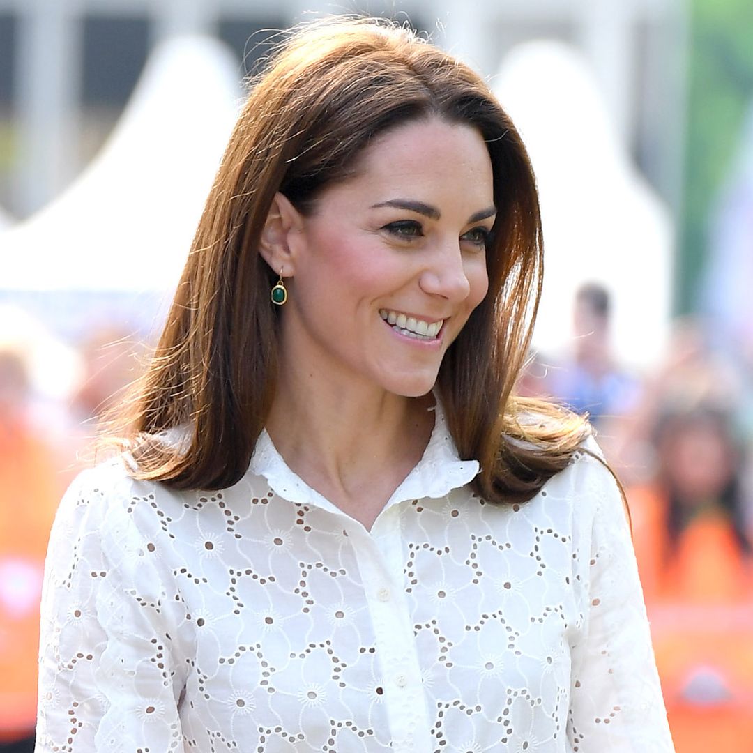 Marks & Spencer's pretty broderie blouse is going viral - and I could see Princess Kate wearing it