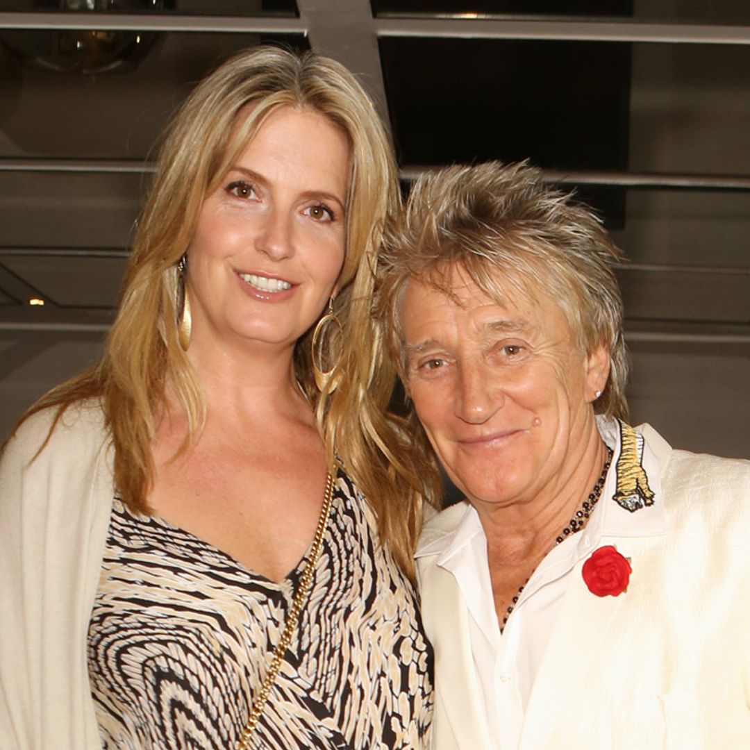 Penny Lancaster divides fans as she poses in flirty mini dress with rarely-seen family member