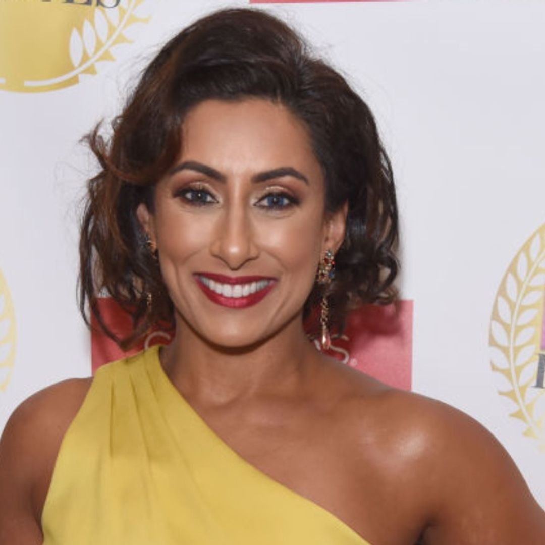 Saira Khan makes a stylish return to Loose Women in the dreamiest floral dress