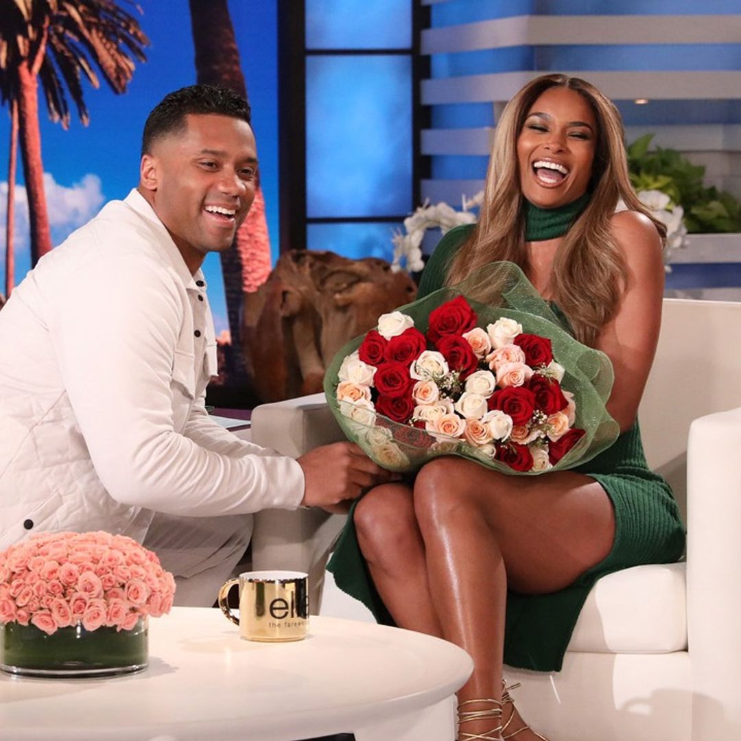 Ciara's husband Russell Wilson drops to one knee to propose having more babies