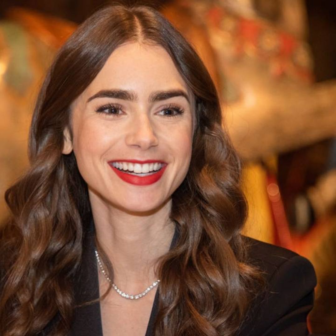 Lily Collins marries Charlie McDowell in gorgeous Ralph Lauren gown