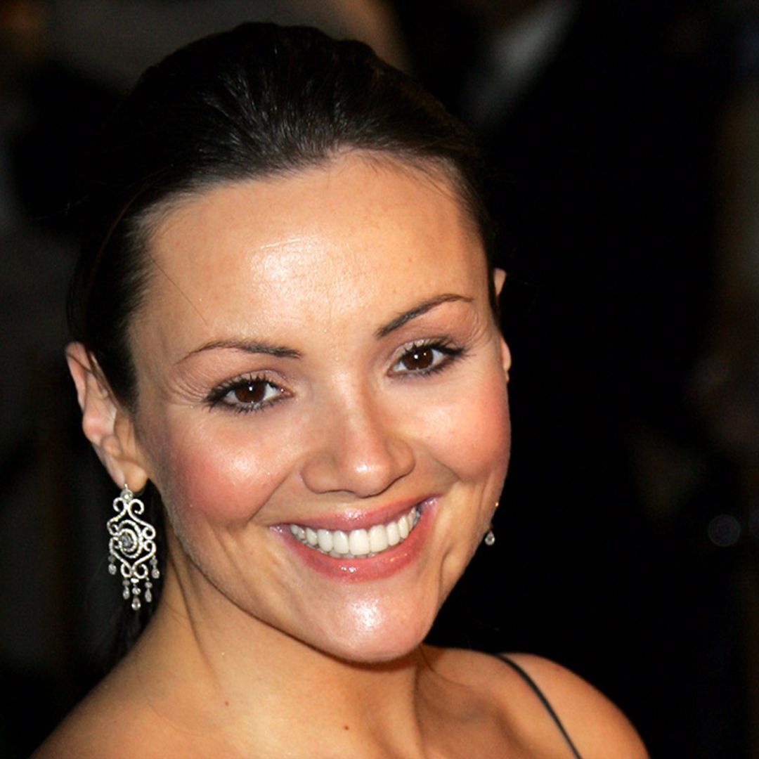 Martine McCutcheon looks seriously glam in sequin mini dress for special date night