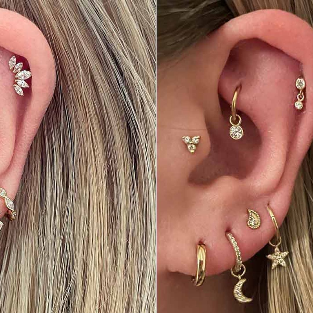 What are constellation piercings? Expert tips on how to curate your ear jewellery