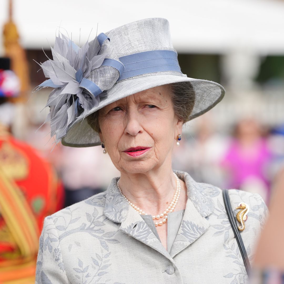 Princess Anne rocks hair-heightening hat and most tapered coat