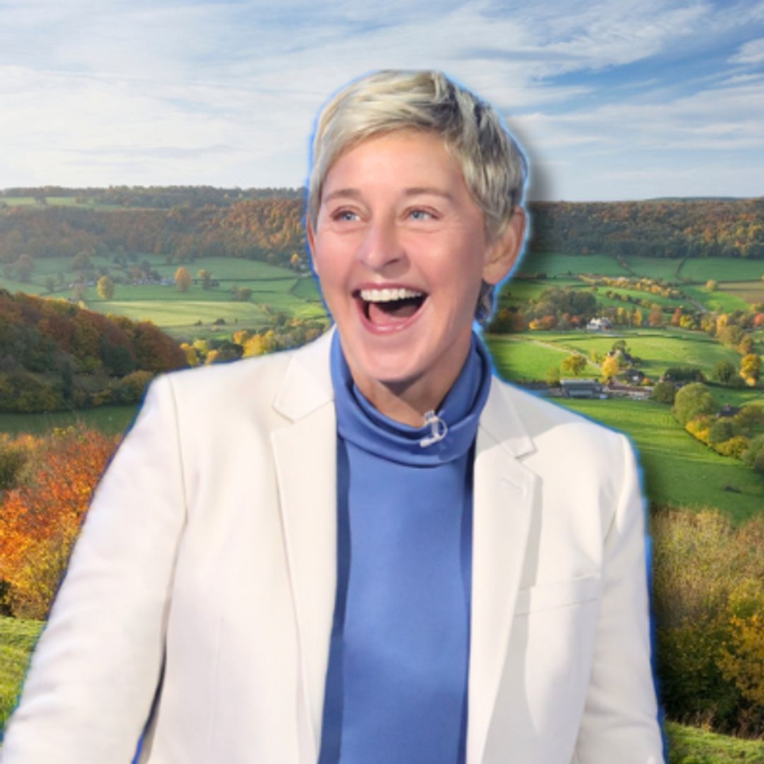 Ellen DeGeneres fans bowled over by her 'real life' in English countryside  