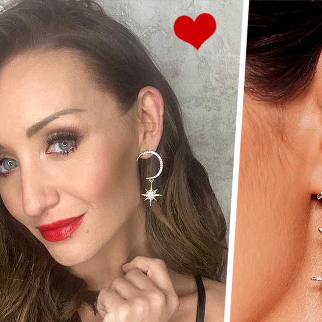 Catherine Tyldesley's celestial earrings are out of this world – and they're less than £5