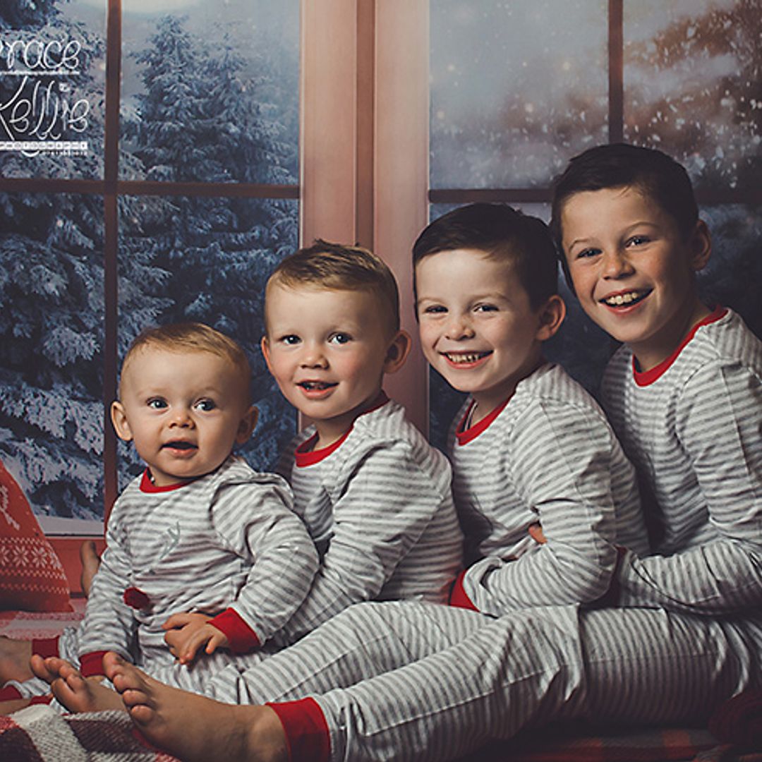Coleen Rooney's Christmas card with all four sons is giving us the feels – see photos