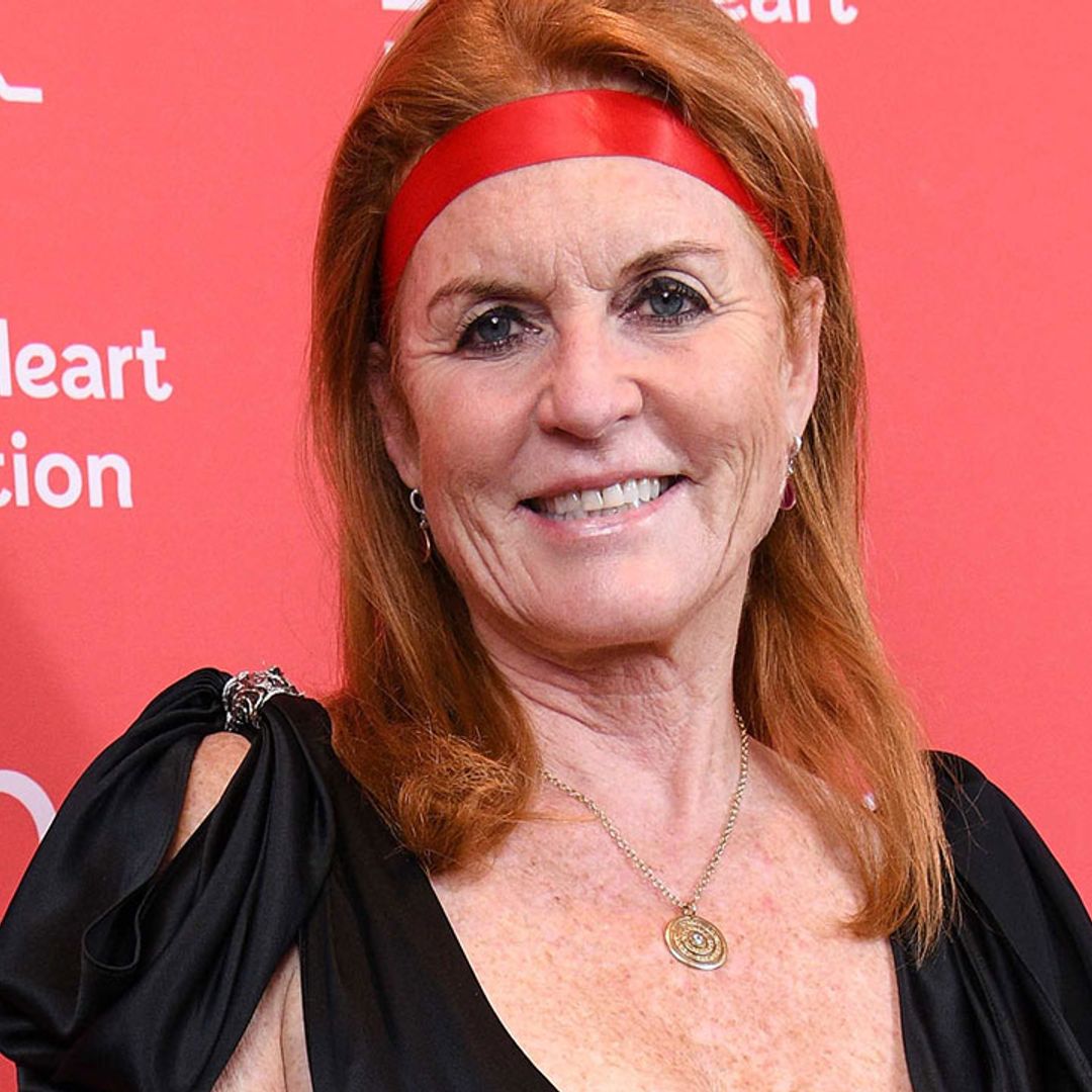 Sarah Ferguson steals the show in black silk gown as she attends special charity event