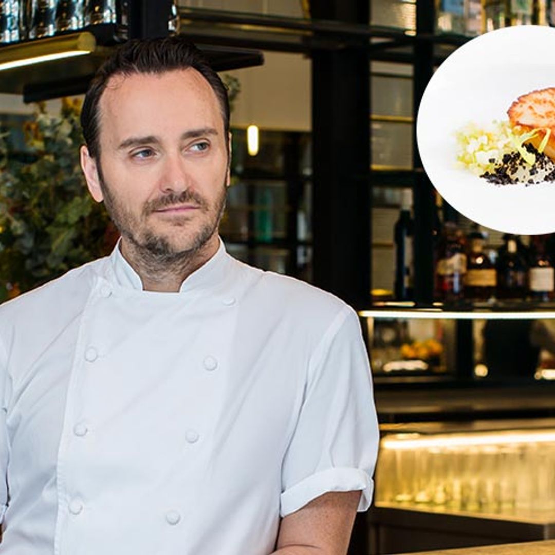 Jason Atherton's roast Orkney scallops with pommes souffles and caviar sauce recipe