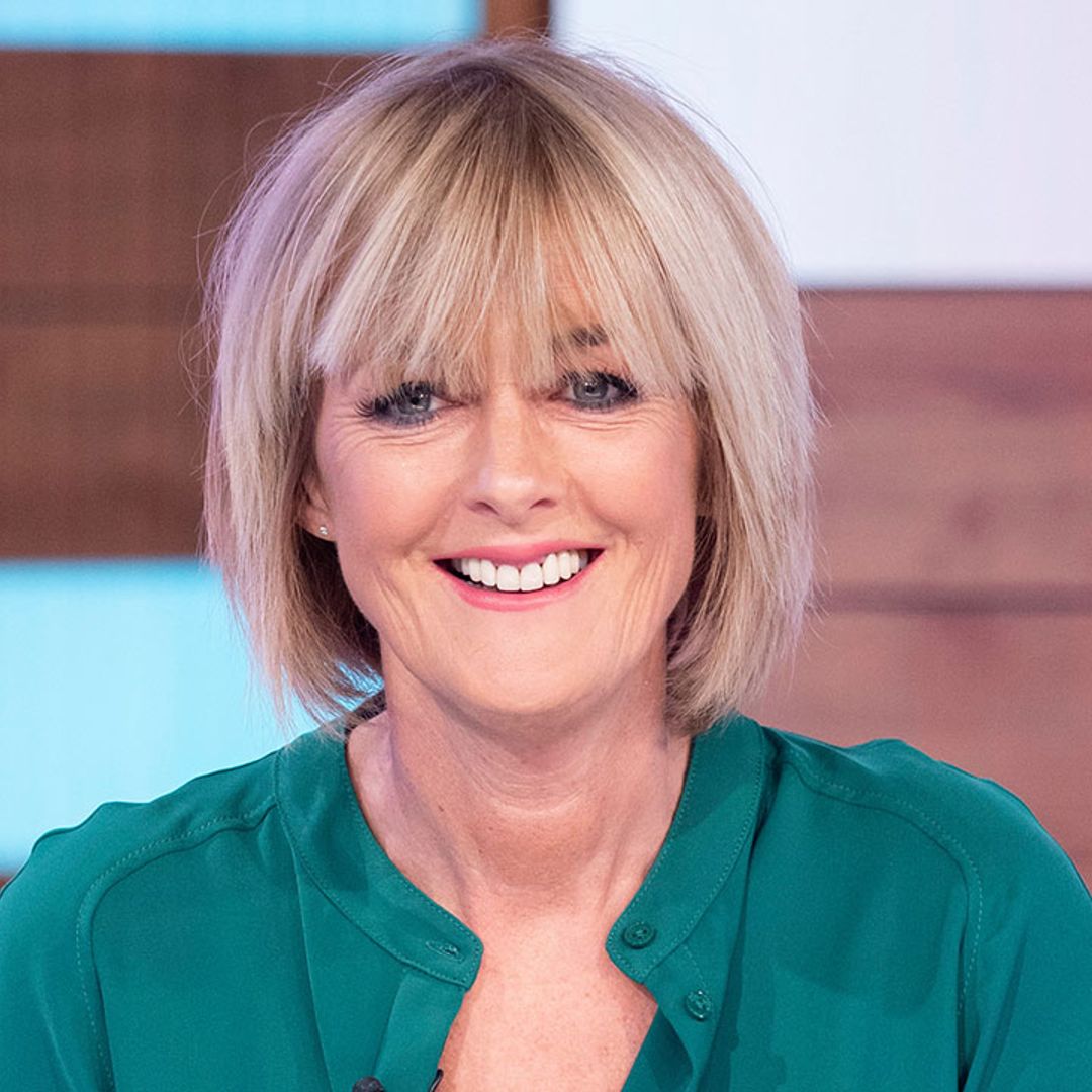 Jane Moore dresses down for Loose Women in the ultimate comfy outfit – and her M&S trousers are a bargain
