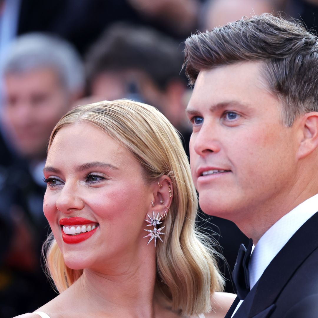 Scarlett Johansson and Colin Jost's son Cosmo is taking after dad in rare picture of private life