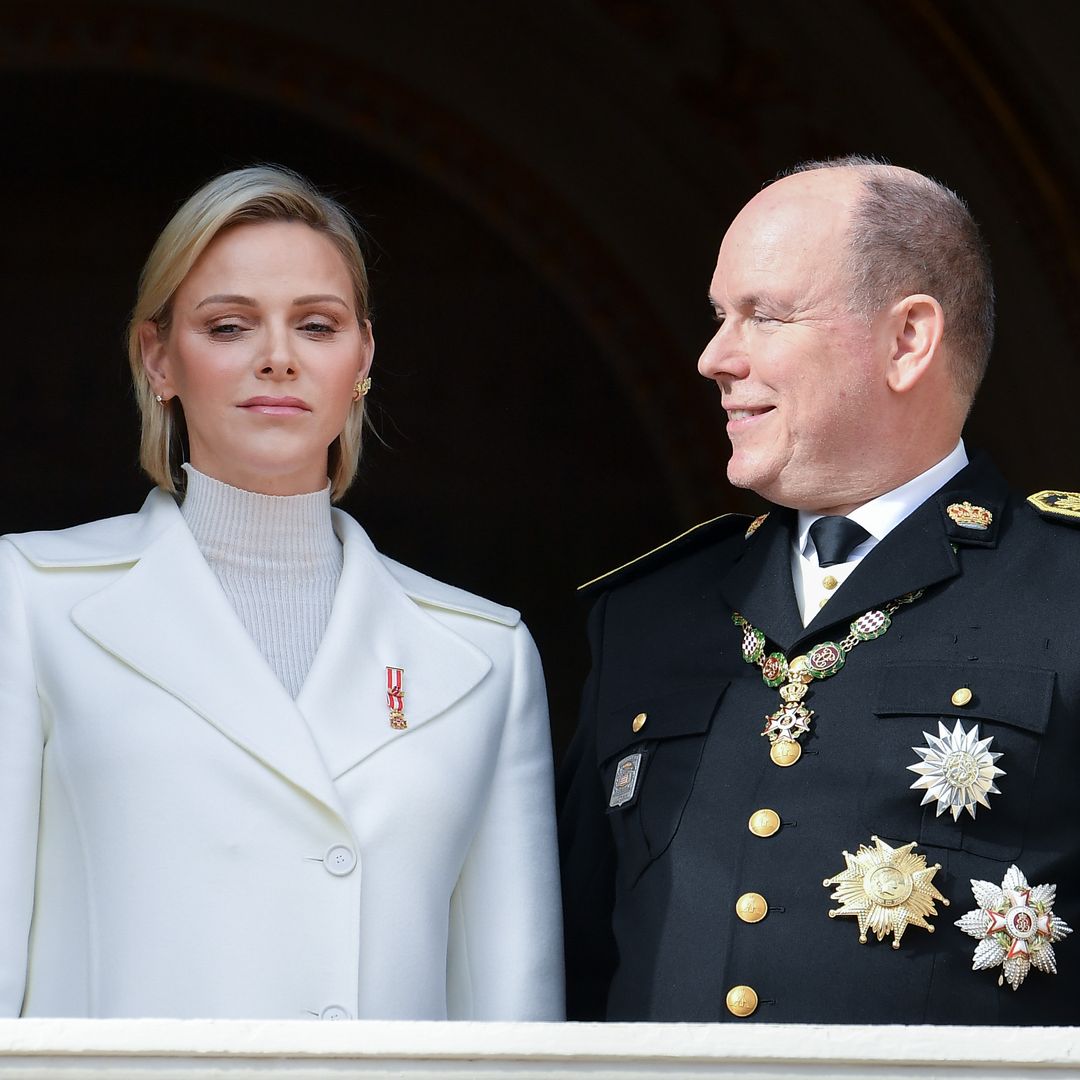 Prince Albert and Princess Charlene offer rare insight into living situation for 'solemn' occasion