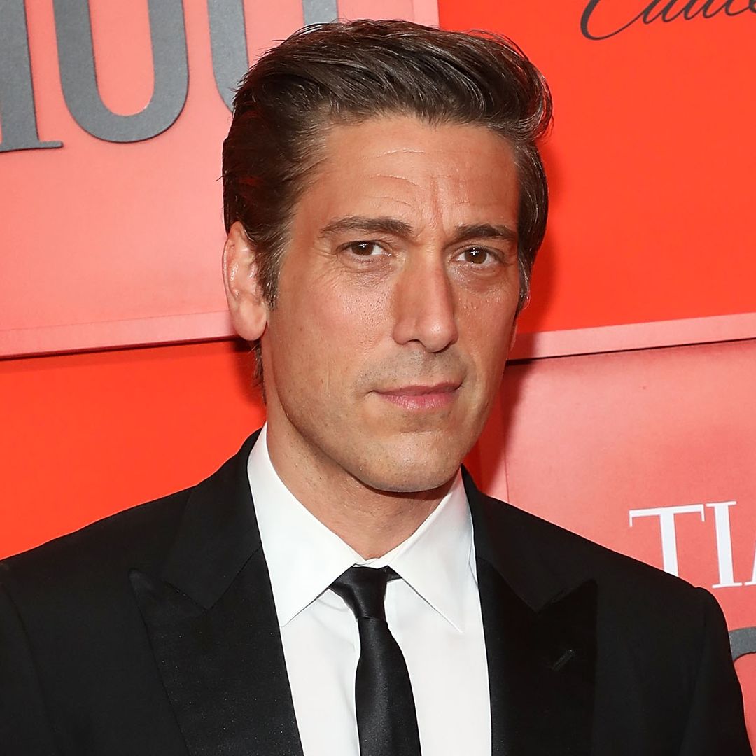 ABC's David Muir stuns in dashing throwback photo from early TV career