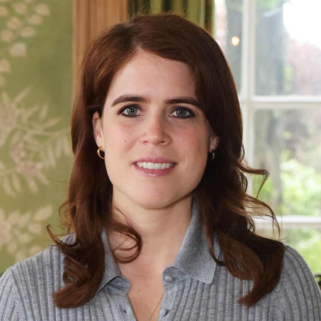 Princess Eugenie makes surprise appearance in stripes for impassioned plea